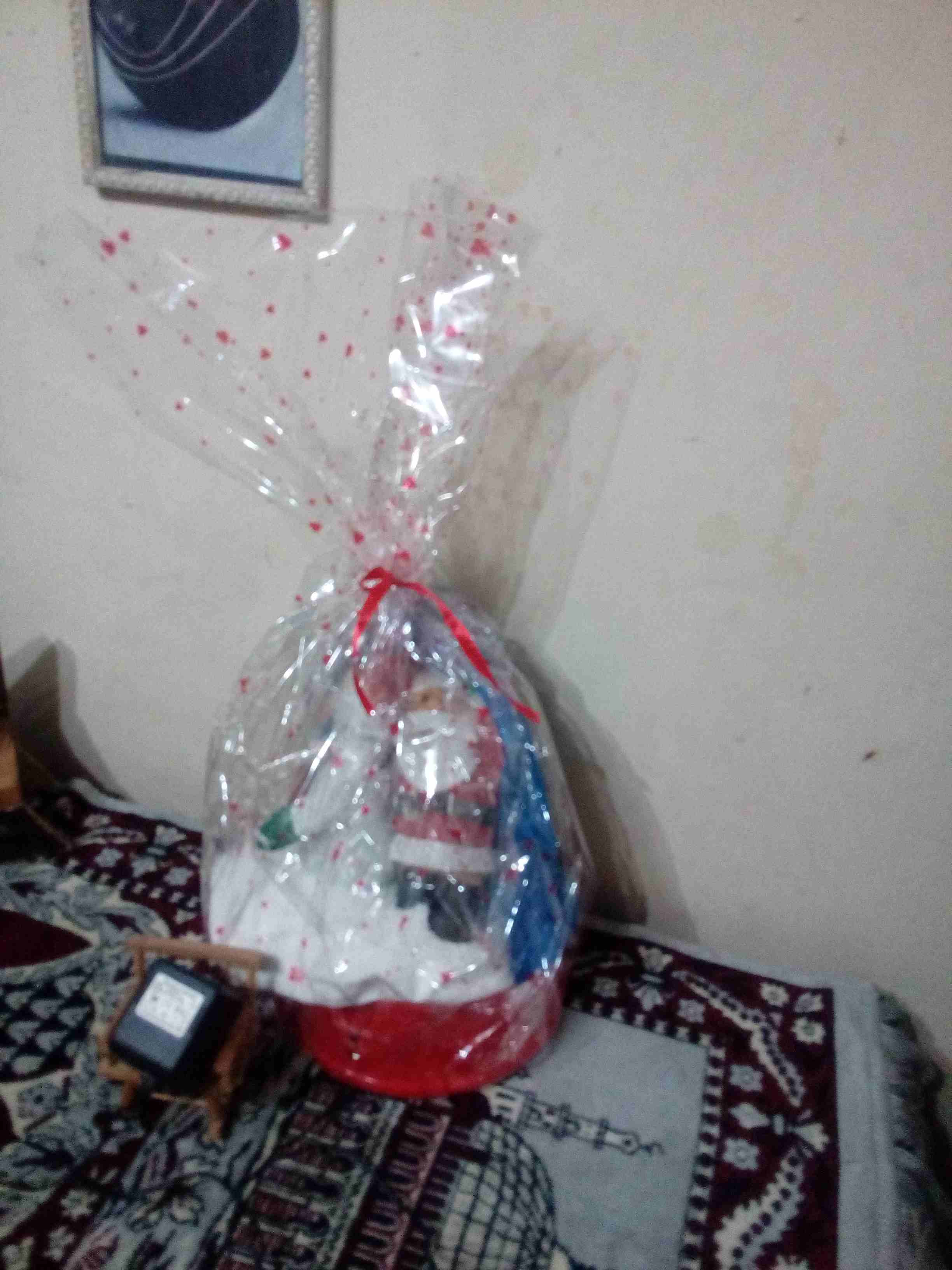 عمان نزال
لا تنسَ أنك شاهدت هذا الإعلان في عنكبوت
هدية عيددالمجيد،،بابا نويل،،يعمل على كهرباء معه...