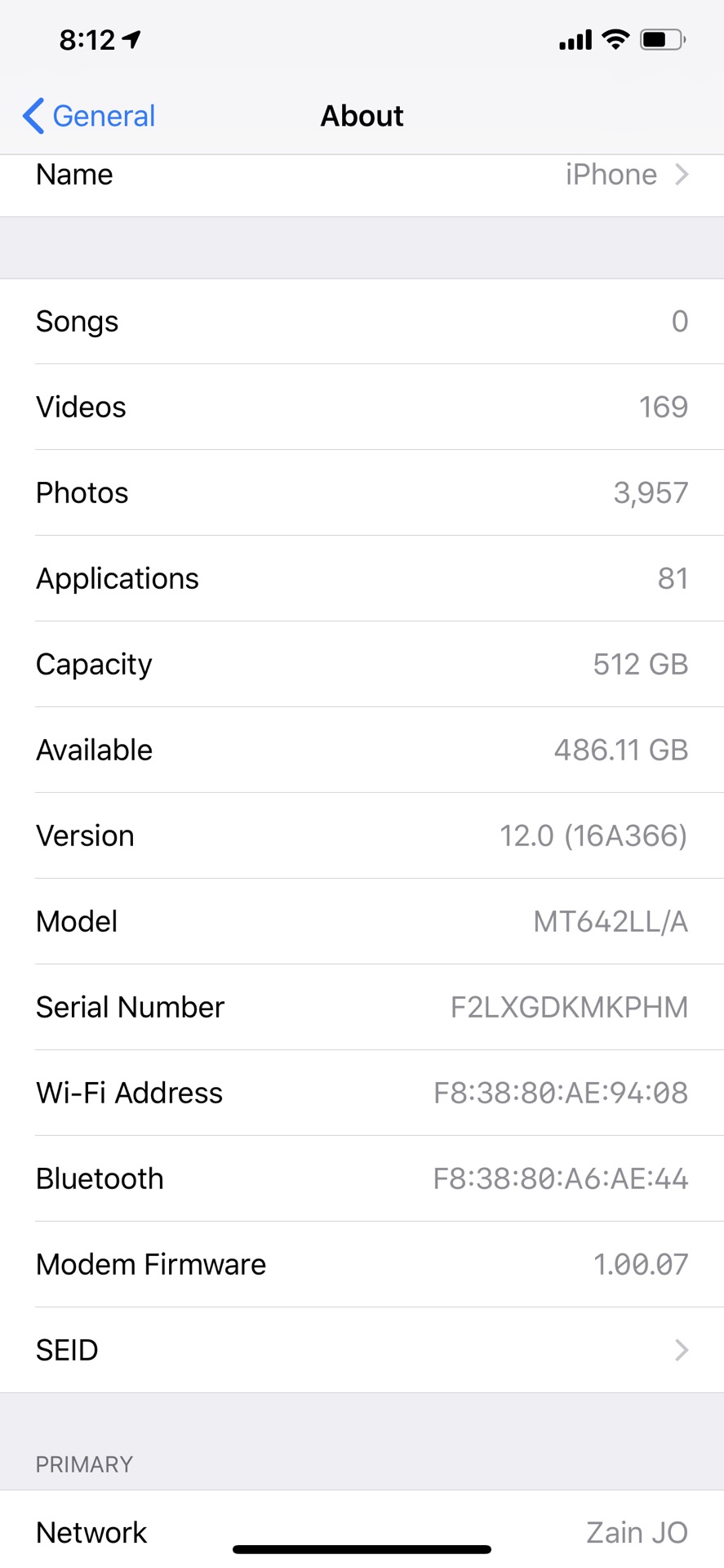iphone xs max
لا تنسَ أنك شاهدت هذا الإعلان في عنكبوت
Iphone xs max 512 giga مستعمل بحاله الو...