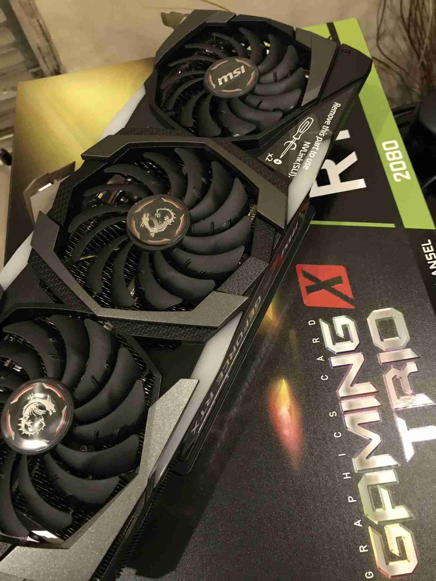 كرت MSI Trio RTX 2080 جديد كفاله ستي سنتر بسعر مغري جدا
لا تنسَ أنك شاهدت هذا الإعلان في عنكبوت...