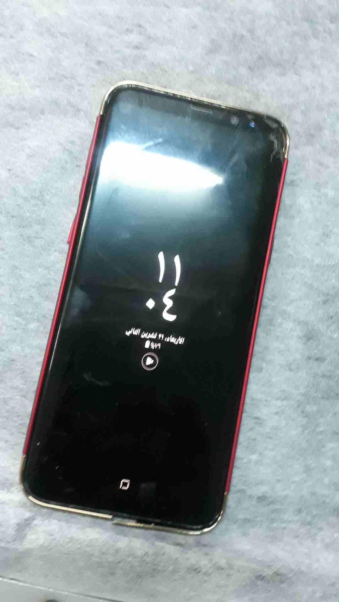 جالكسي S8 بلس                                            


	 				لا تنسَ أنك شاهدت هذا الإعلان في عنكبوت            
	 				
                            للبيع S8 بلس الشاشه فيها كسر في الزاويه شغا...