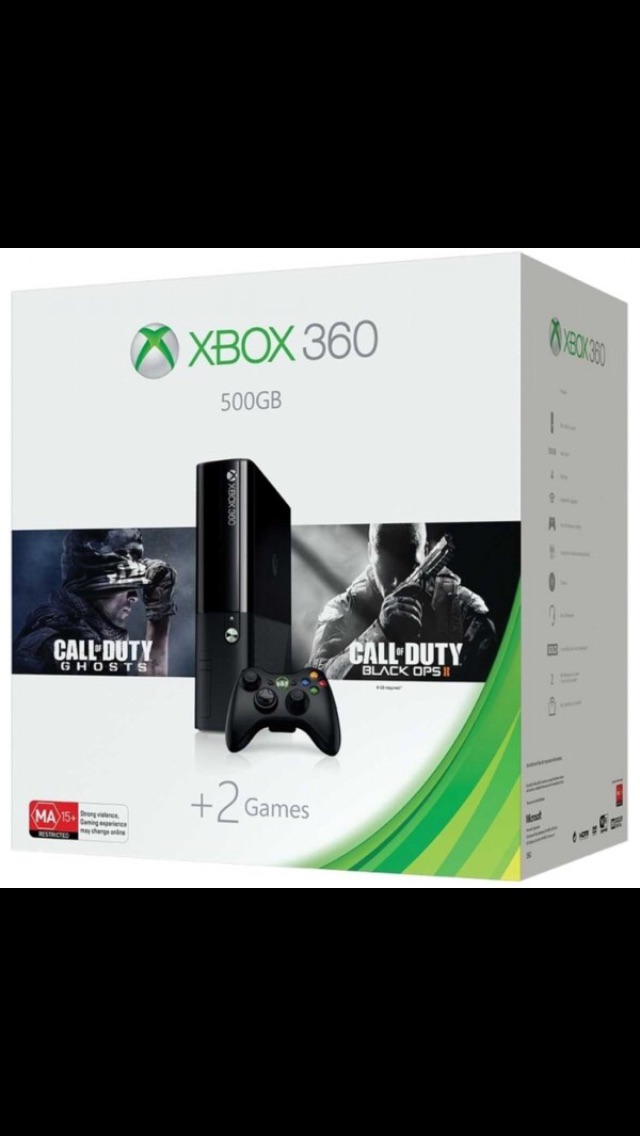xbox 360                                            


	 				لا تنسَ أنك شاهدت هذا الإعلان في عنكبوت            
	 				
                                New condition
500 gb 
1 controller
With 4 am...