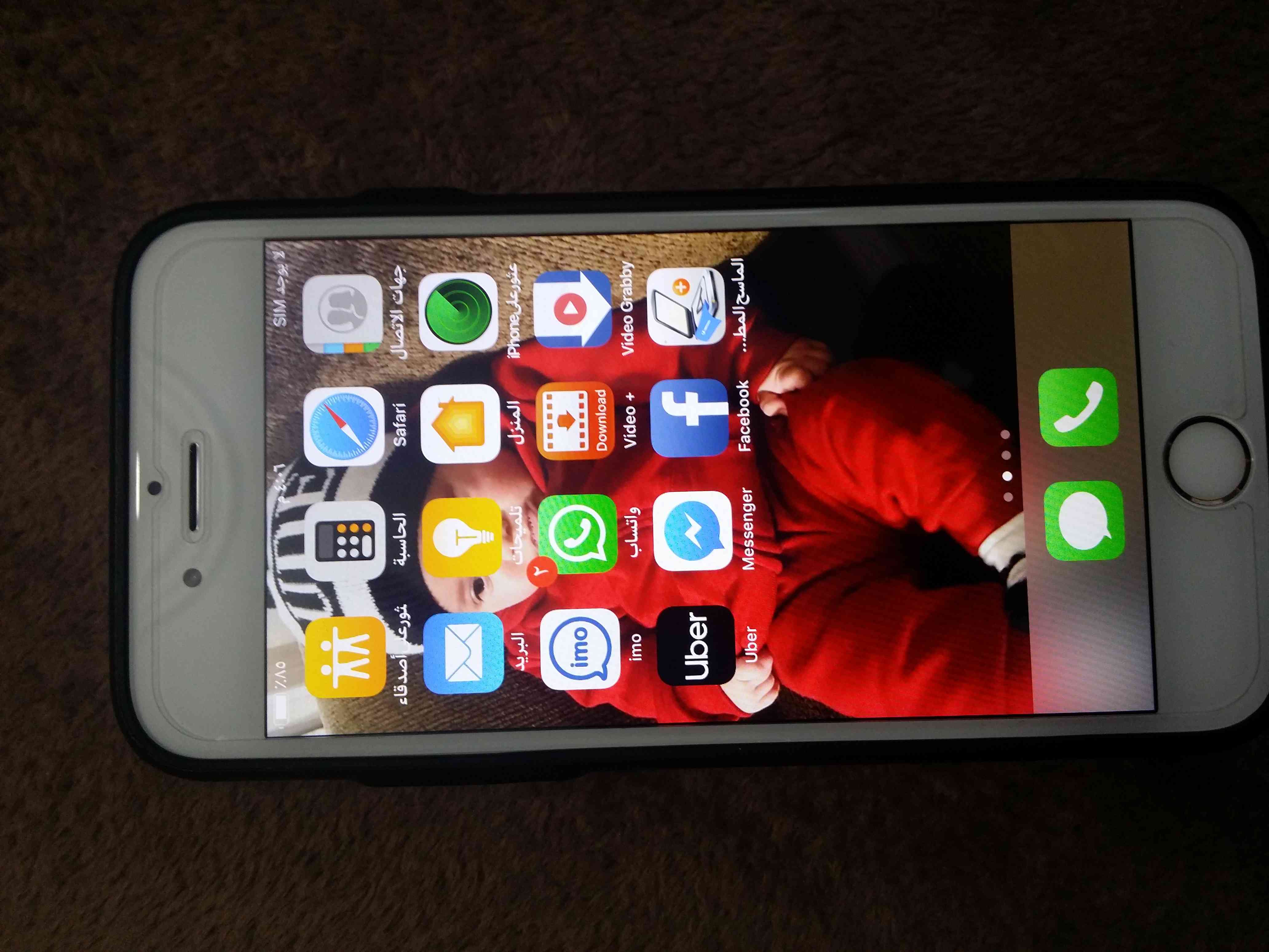 اي فون 6s
لا تنسَ أنك شاهدت هذا الإعلان في عنكبوت
اي فون 6s مستعمل بحاله جيده
بس البصمه لاتع...