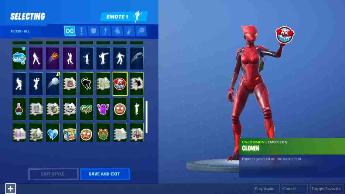 ( season 4)Fortnite حساب
لا تنسَ أنك شاهدت هذا الإعلان في عنكبوت
الحساب كما ملحق بلصور من السيزو...