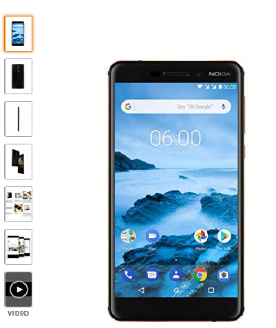 Nokia 6.1 (2018) - Android One (Oreo) - 32 GB - Dual SIM Unlocked                                            


	 				لا تنسَ أنك شاهدت هذا الإعلان في عنكبوت...