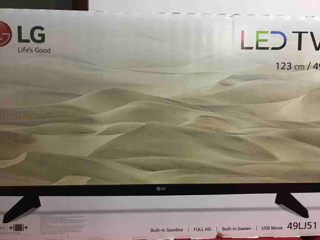 شاشة 49 LG  FHD LED جديدة بالكرتونة بسعرمغري والله يبارك لصاحب النصيب                                            


	 				لا تنسَ أنك شاهدت هذا الإعلان في عنكبوت...