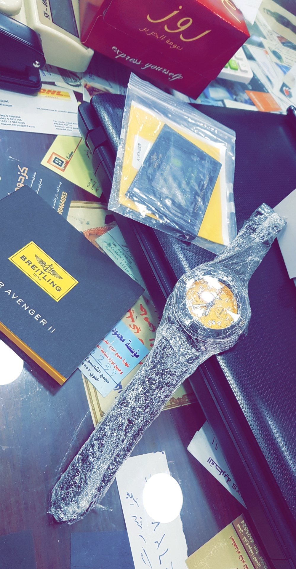 BREITLING SUPER AVENGAR
لا تنسَ أنك شاهدت هذا الإعلان في عنكبوت
ساعه بريتلنغ
فايبر كاربون مو...