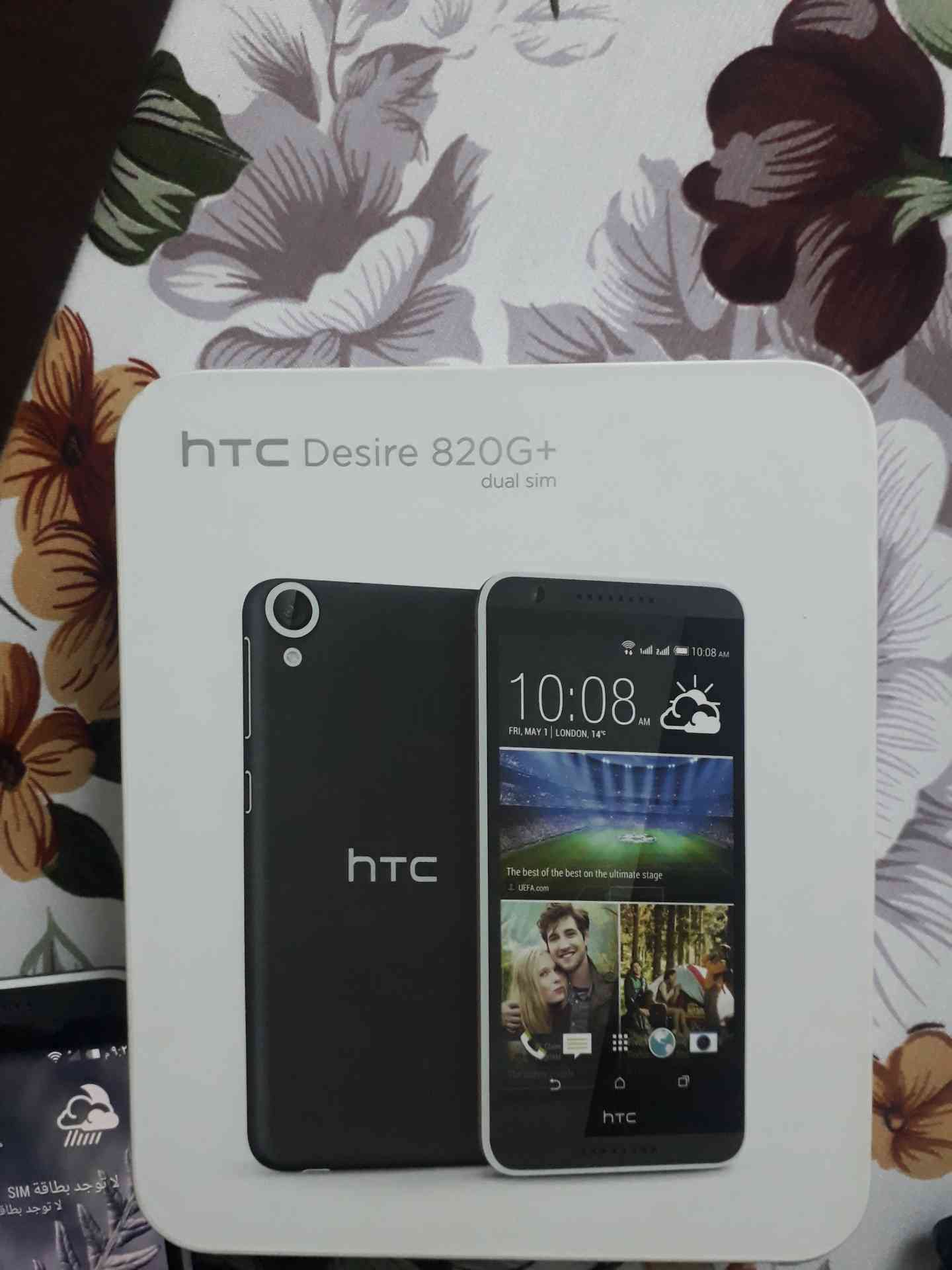 HTC 820
لا تنسَ أنك شاهدت هذا الإعلان في عنكبوت
HTC Desire 820G
16 جيجا الذاكرة الداخلية لل...