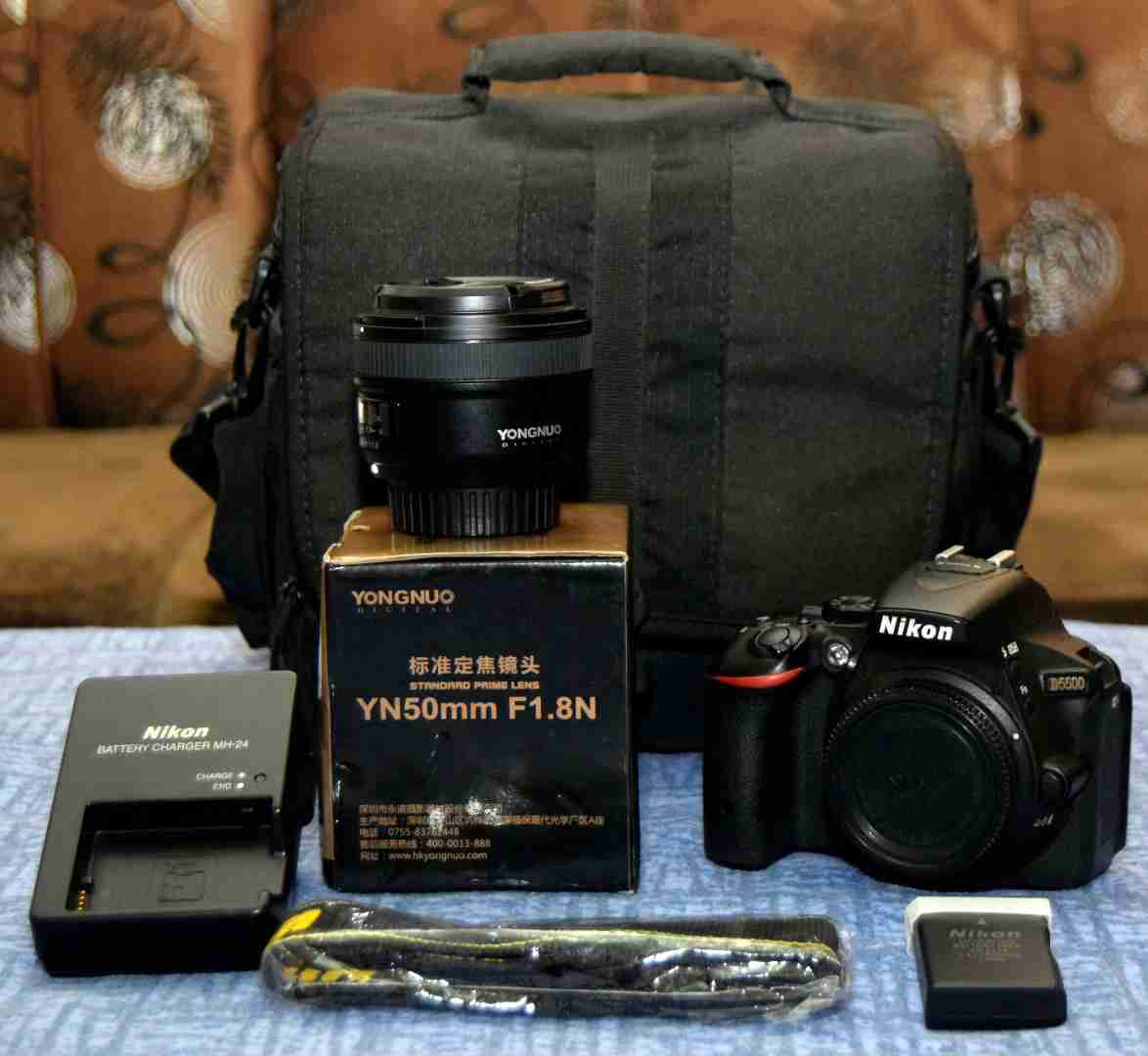 NIKON D5500   YOUNG 50MM 1.8 AF NEW                                            


	 				لا تنسَ أنك شاهدت هذا الإعلان في عنكبوت            
	 				
                                الكاميرا و العدسة...