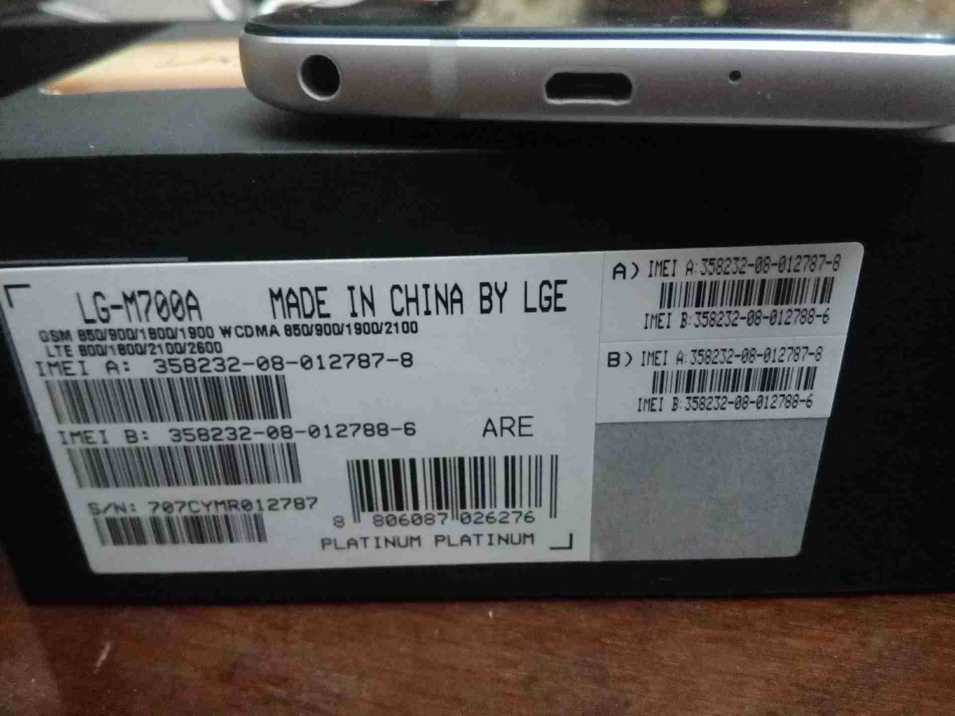 lg q6 3gram 32g بحال الوكاله                                            


	 				لا تنسَ أنك شاهدت هذا الإعلان في عنكبوت            
	 				
                                ازالجهاز رائع جدا مع كرت...