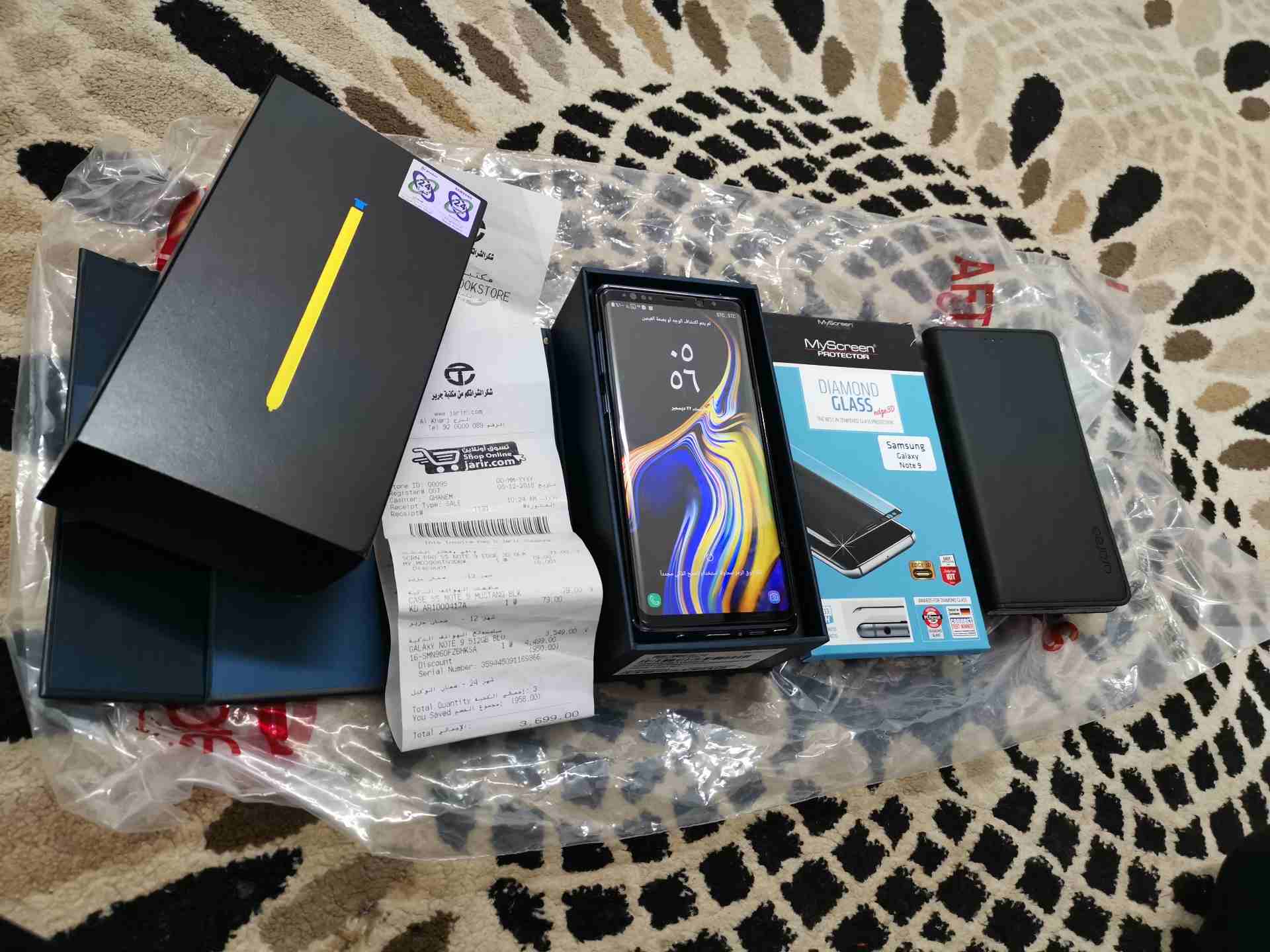 نوت 9 استخدام يومين 512GB ازرق ضمان جرير للبيع                                            


	 				لا تنسَ أنك شاهدت هذا الإعلان في عنكبوت            
	 				
                            جوال جالكس...