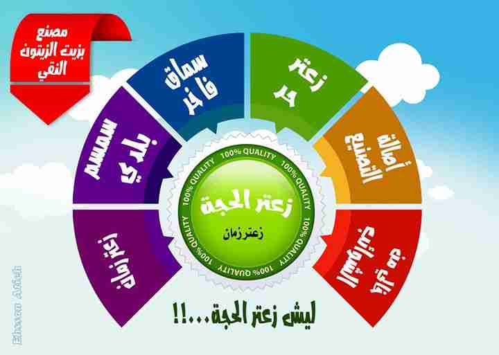زعتر بيتي 100% بأيدي خبيرة                                            


	 				لا تنسَ أنك شاهدت هذا الإعلان في عنكبوت            
	 				
                                منتج بيتي 100% مصنع بايدي...