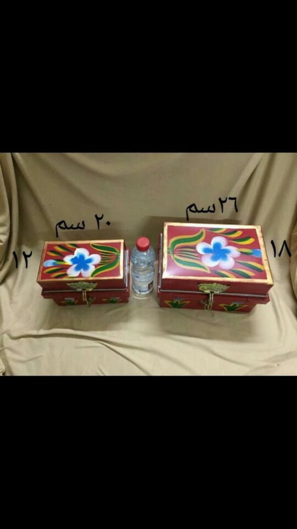 صناديق زينة بتصميمات تراثية شعبية
لا تنسَ أنك شاهدت هذا الإعلان في عنكبوت
صناديق زينة بتصميم...