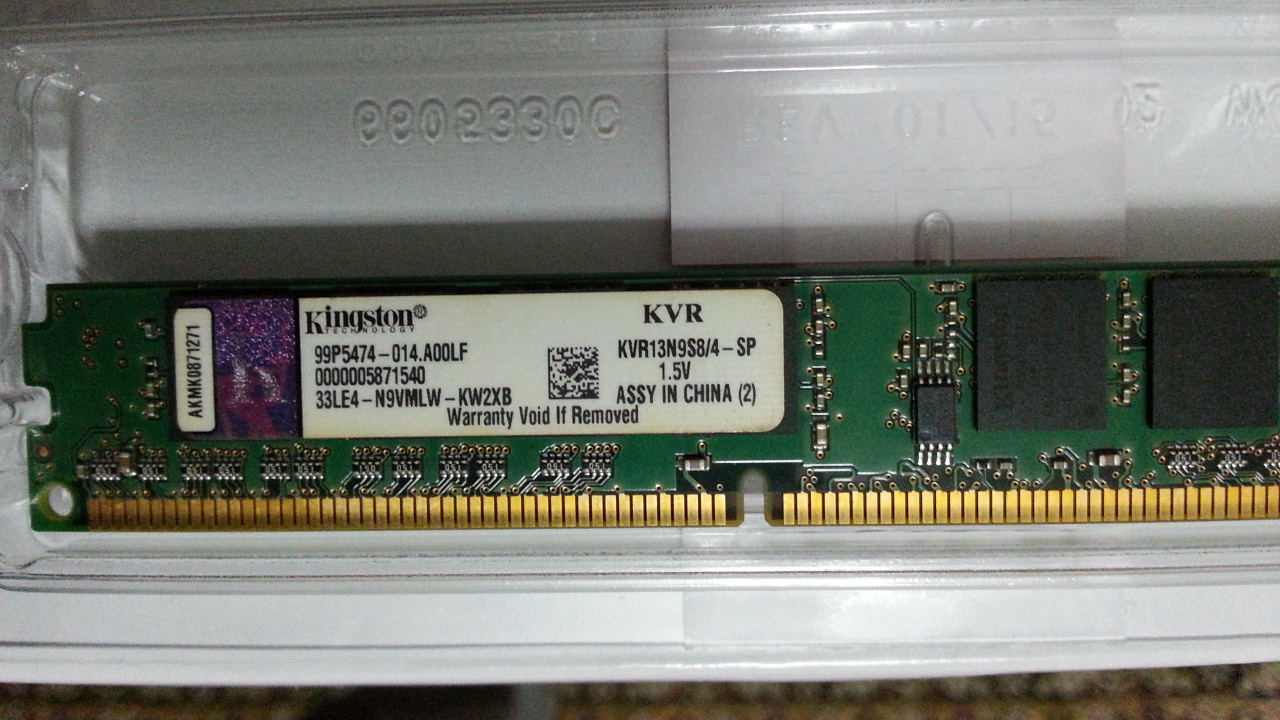 DDR2, DDR3 ECC Non-ECC PC & Laptop RAM (Great condition)
لا تنسَ أنك شاهدت هذا الإعلان في عنكبوت...