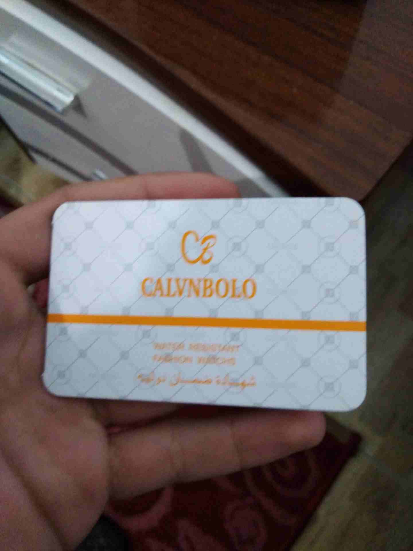 ساعة CalvnBolo جديده
لا تنسَ أنك شاهدت هذا الإعلان في عنكبوت
جديده وكاله لم يتم استخدامها سعرها...