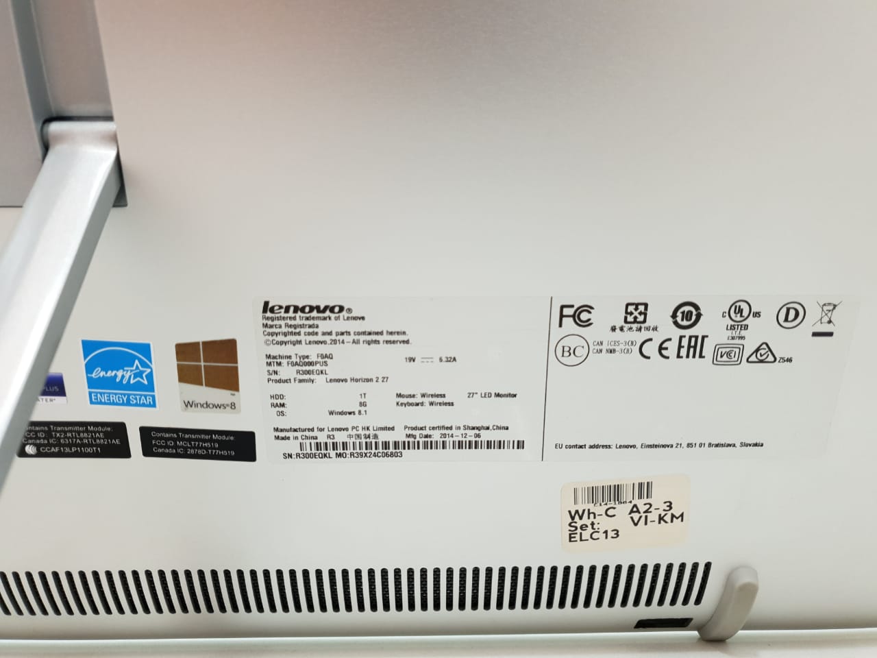 شاشه كمبيوتر متكامل من شركة lenovo.  جميل ورائعه اجهزتنا اطلب قبل نفاذ الكميه                                            


	 				لا تنسَ أنك شاهدت هذا الإعلان في عنكبوت...