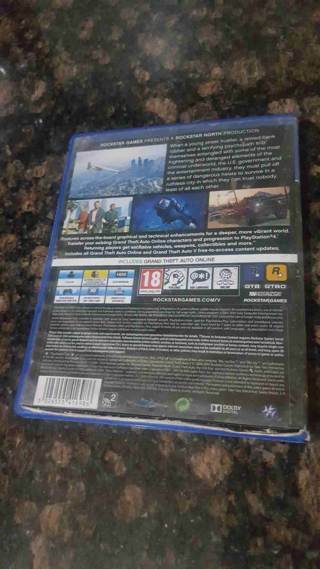 لعبة GTA *5                                            


	 				لا تنسَ أنك شاهدت هذا الإعلان في عنكبوت            
	 				
                            لعبة بلايستيشن 4 فقط 15 دينار او بدل على سيدي...