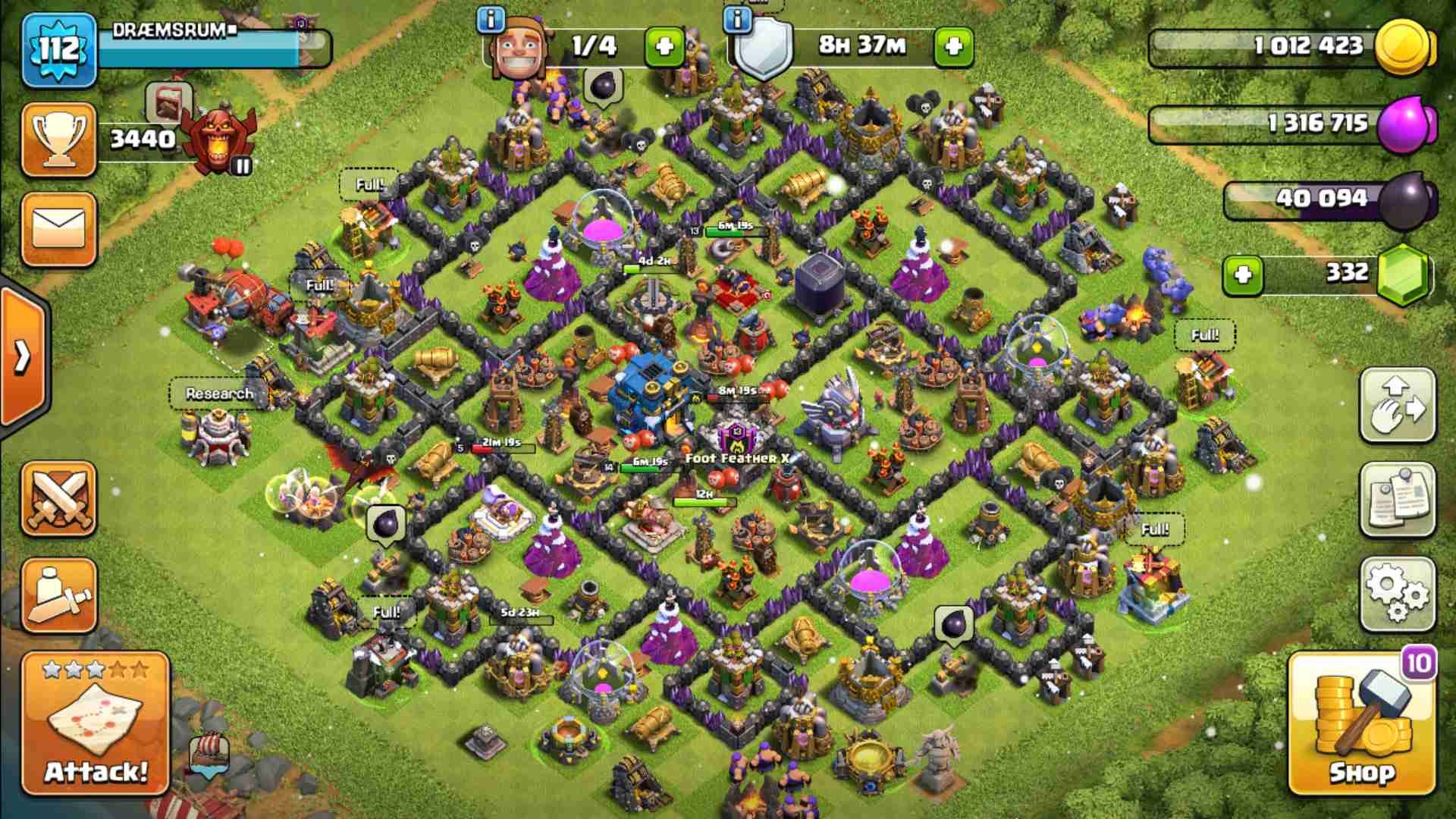 clash of clans town hall 12(level3)                                            


	 				لا تنسَ أنك شاهدت هذا الإعلان في عنكبوت            
	 				
                                Clash of Clans Vi...