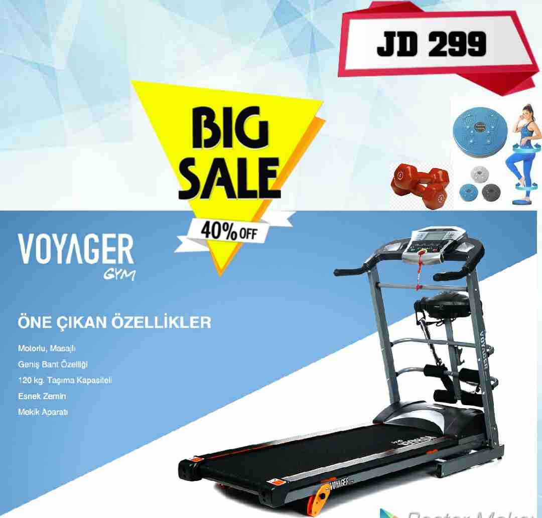 الجهاز الرياضي من Voyager gym                                            


	 				لا تنسَ أنك شاهدت هذا الإعلان في عنكبوت            
	 				
                            #العرض_الاقوى #تركي
VOYAGE...