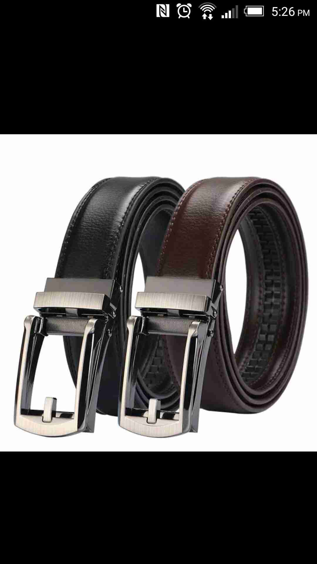 اكسسوارات رجالي للمتميزين
لا تنسَ أنك شاهدت هذا الإعلان في عنكبوت
cufflinks
belt
pen
wallets...