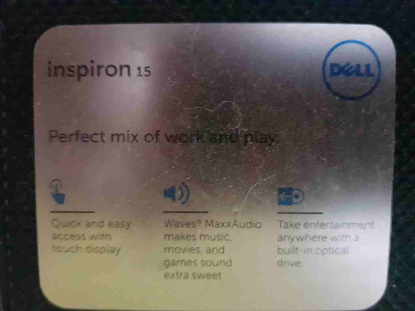 لابتوب - DELL - Inspiron
لا تنسَ أنك شاهدت هذا الإعلان في عنكبوت
لابتوب ديل Inspiron -شاشه تاج تا...