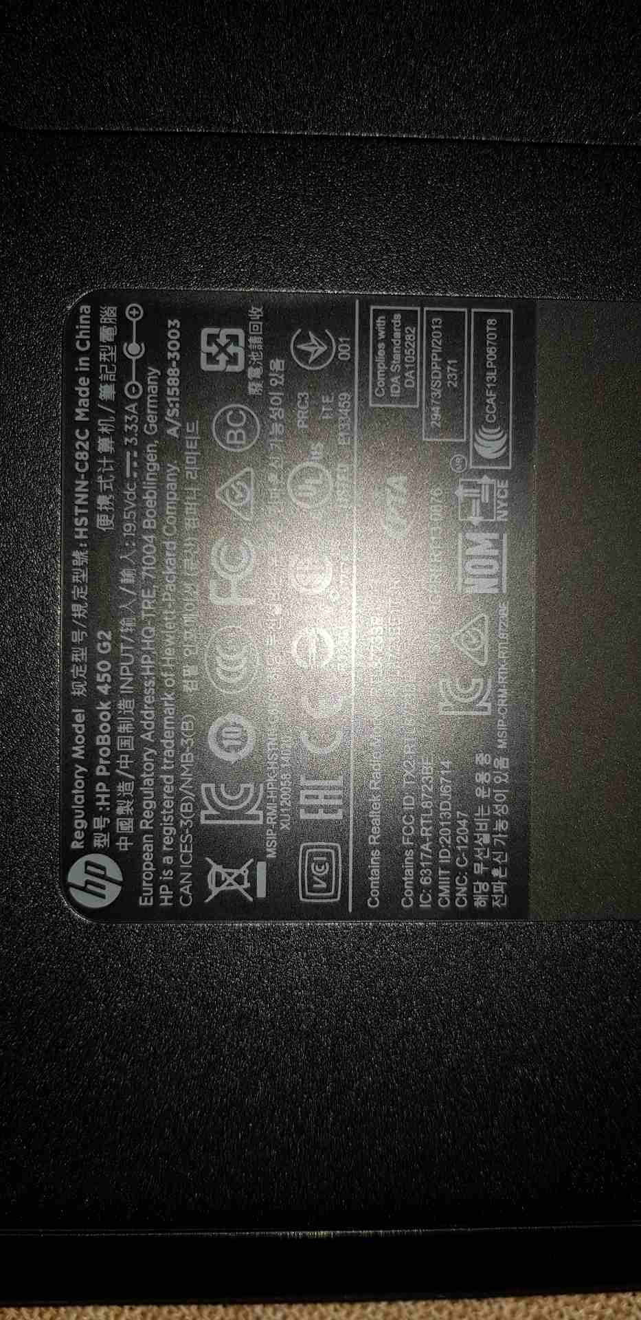 HP ProBook 450 G2 Core-i7                                            


	 				لا تنسَ أنك شاهدت هذا الإعلان في عنكبوت            
	 				
                            Excellent condition   High Spec...