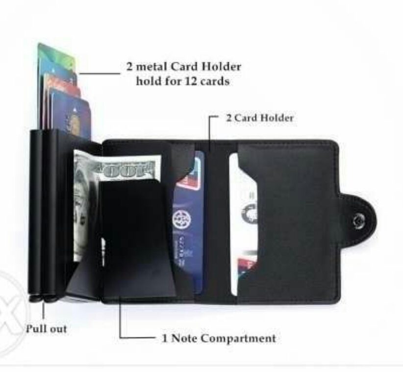 محفظه البطاقات بخاصيه RFID.
لا تنسَ أنك شاهدت هذا الإعلان في عنكبوت
طريقة مبتكرة لحمل البطاقا...