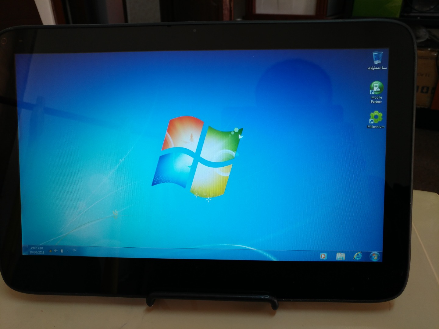 تابلت EXOPC ( ويندوز 7, انتل اتوم 1.66Ghz, رام 2Gb , هاردسك 64Gb SSD ,شاشة "11.6 HD , شريحة 3G)
لا تنسَ أنك شاهدت هذا الإعلان في عنكبوت...