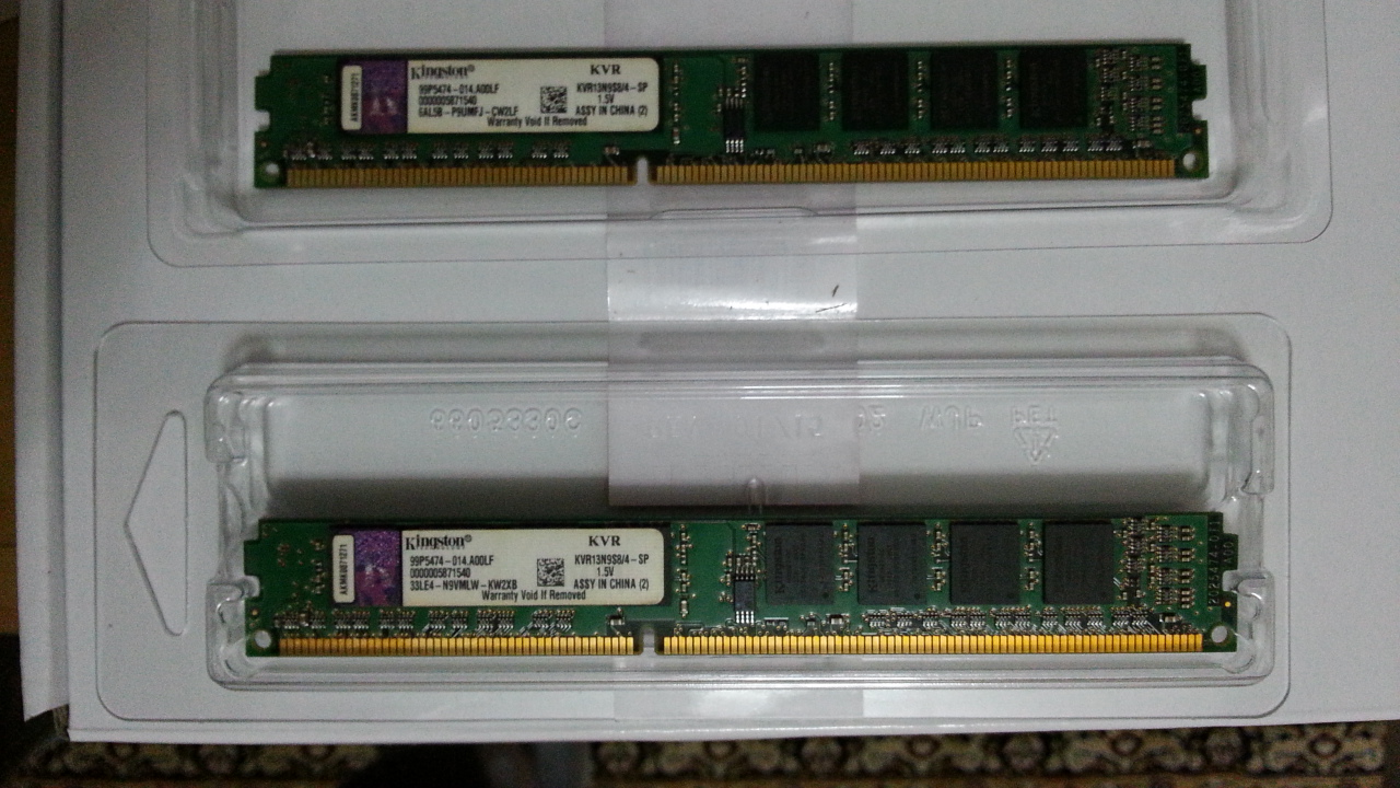 DDR2, DDR3 ECC Non-ECC PC & Laptop RAM (Great condition)
لا تنسَ أنك شاهدت هذا الإعلان في عنكبوت...
