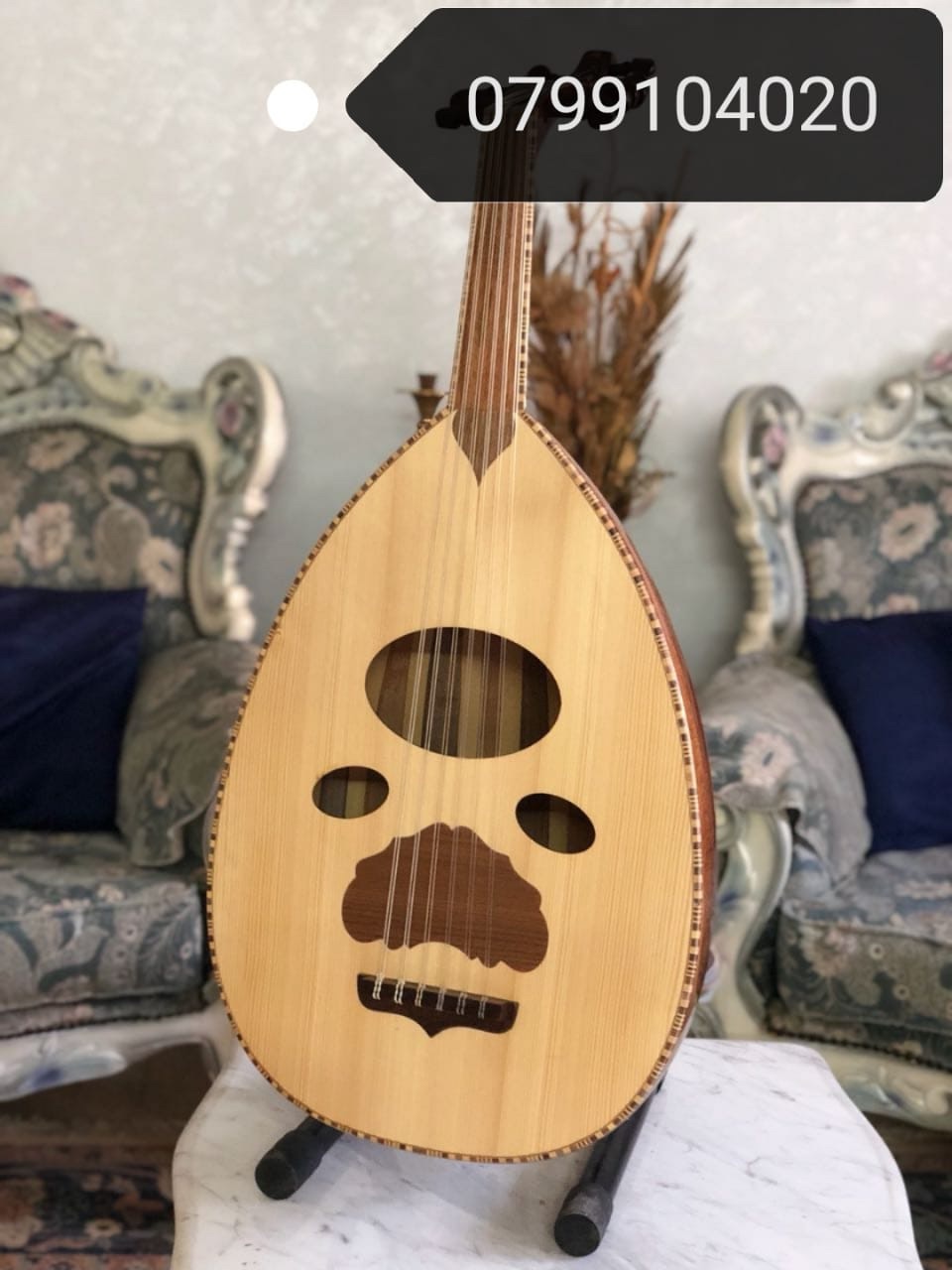 عود زرياب دمشقي جديد اصلي دمشقي غير مستعمل خشب ورد اوتار برمد الماني
لا تنسَ أنك شاهدت هذا الإعلان في عنكبوت...