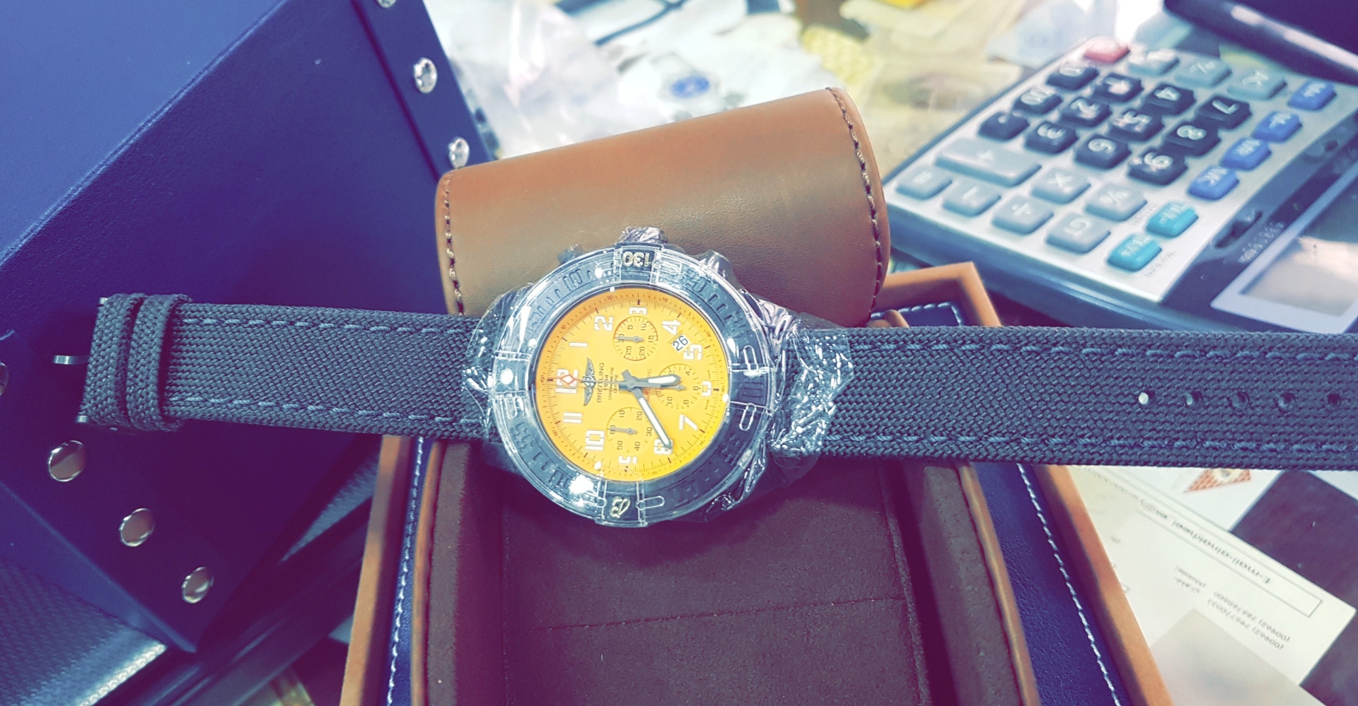BREITLING SUPER AVENGAR
لا تنسَ أنك شاهدت هذا الإعلان في عنكبوت
ساعه بريتلنغ
فايبر كاربون مو...