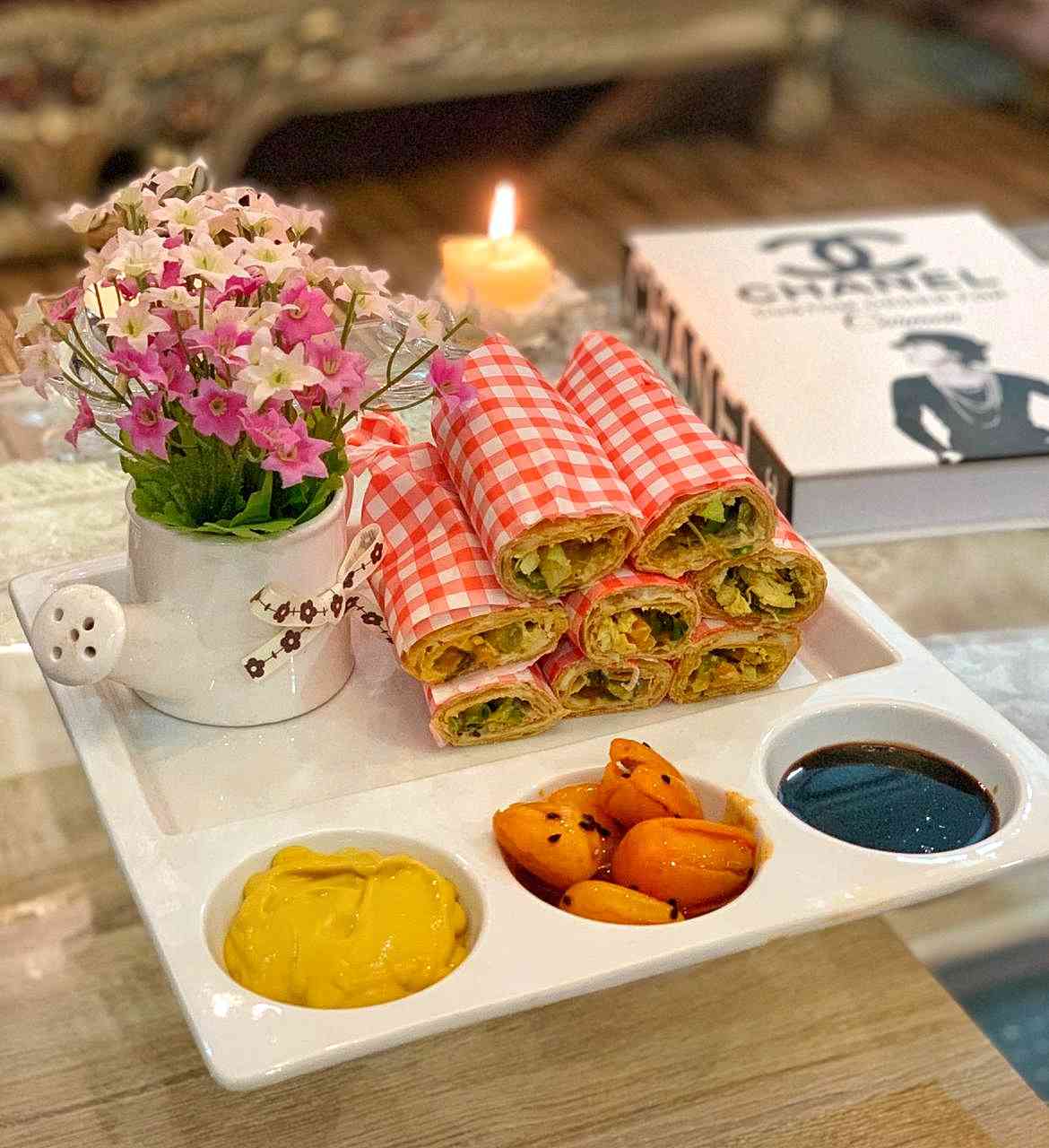 الوجبات اللذيذة للسندويشات والصوصات المستوردة
لا تنسَ أنك شاهدت هذا الإعلان في عنكبوت
delicio...