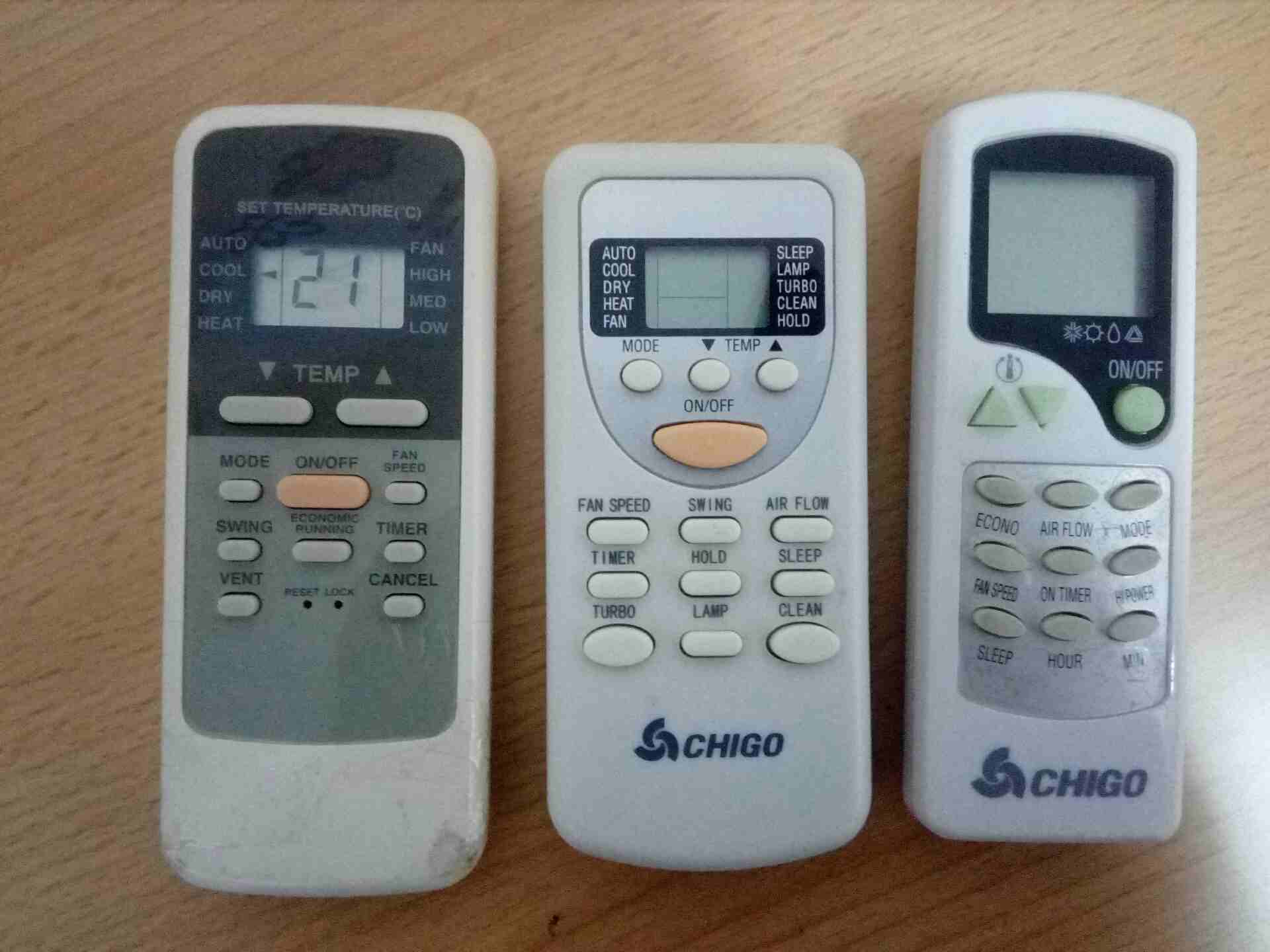 3 مكيفات مستعمله للبيع
لا تنسَ أنك شاهدت هذا الإعلان في عنكبوت
1- تشيكو طن
2-تشيكو طن ونص
3-تروبي...