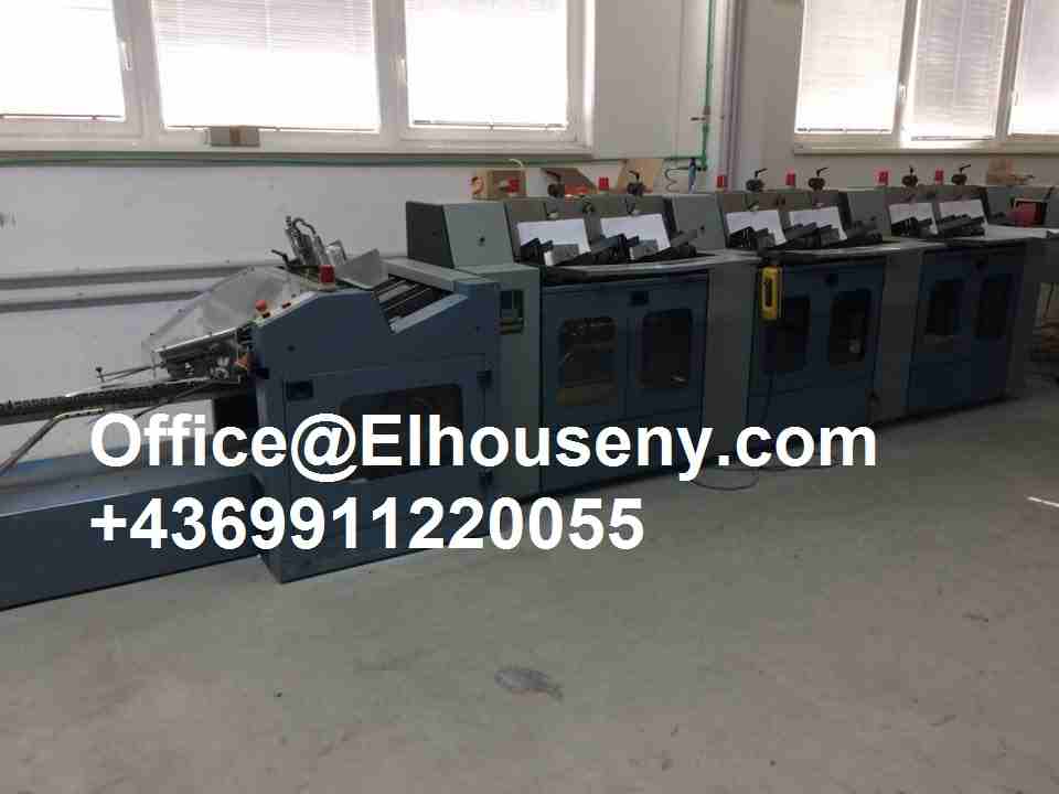 خط دبوس هايدلبرج شتال 
HEIDELBERG سرق ST 100 SADDLE STITCHER

هايدلبرغ ستيل ST 100 SADDLE STITCHER
العمر 1999
6 مغذيات + غطاء مغذي ، خياطة ، أداة تشذيب ، توصيل
في حالة أعلى ، خالية من الضرر
متاح = فور...