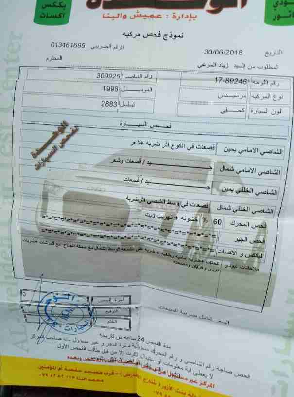 سيارة مرسيدس ٢٨٠ موديل٩٦ لون كحلي السعر المطلوب ٧٢٠٠ قابل للتفاوض