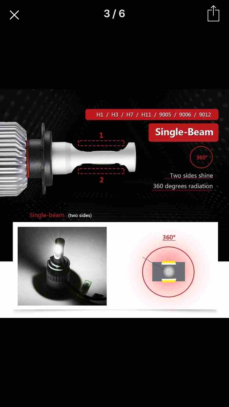 مصابيح أمامية ( LED) للسيارات عالية الأضاءة
لا تنسَ أنك شاهدت هذا الإعلان في عنكبوت
1-ضمان لمدة س...