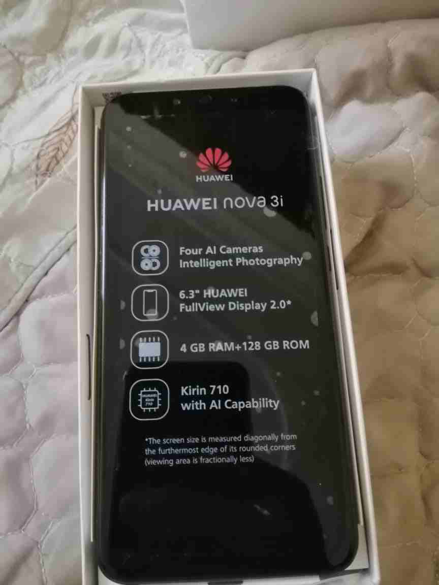 Huawei nova 3i
لا تنسَ أنك شاهدت هذا الإعلان في عنكبوت
هواوي نوفا 3i...