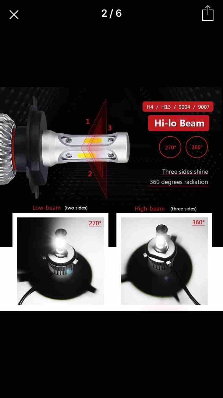 مصابيح أمامية ( LED) للسيارات عالية الأضاءة
لا تنسَ أنك شاهدت هذا الإعلان في عنكبوت
1-ضمان لمدة س...