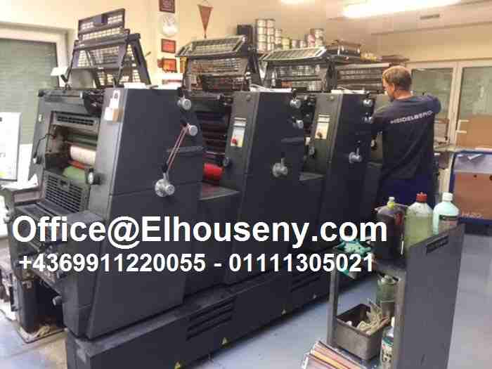 ماكينة طباعة هايدلبرج برنت ماستر 4 لون 
هايدلبرغ PM 52-4
النوع: PM 52-4
&bull; 4 ألوان
&bull; العمر 2002
&bull; DDS
&bull; تكلفة النقرة
&bull; عداد 66 مليون
01111305021

شركه الحسينى