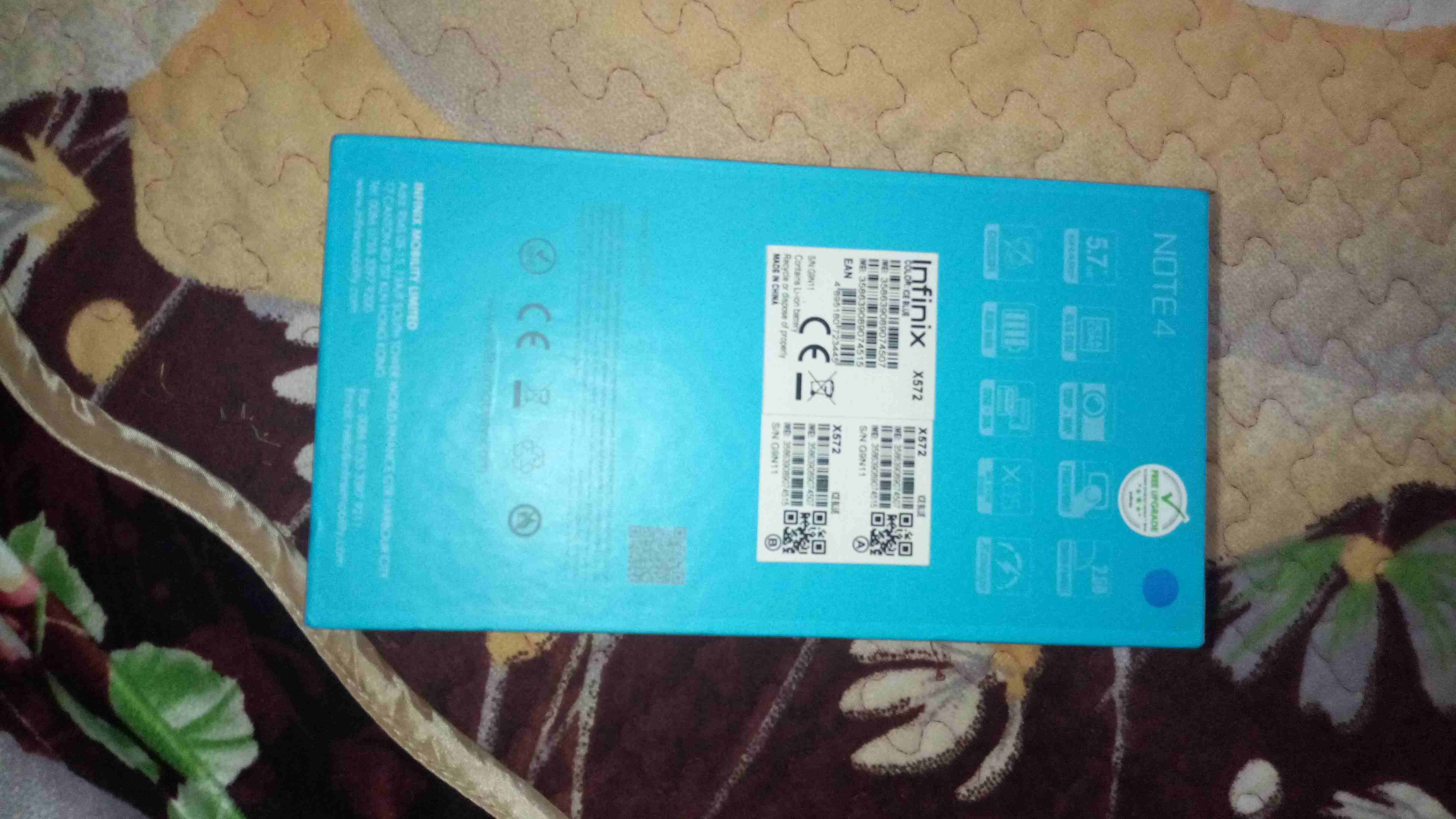 انفينكس نوت 4 مساحه 32 استعمال 4 شهور
لا تنسَ أنك شاهدت هذا الإعلان في عنكبوت
الموبايل كسر الزيرو...