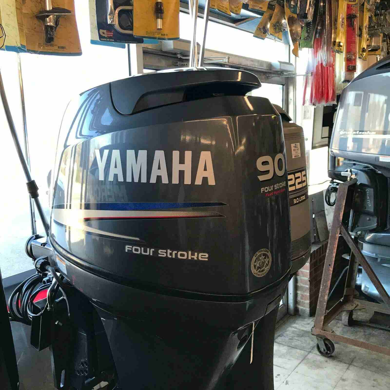 2012 Yamaha 90HP 4-Stroke Outboard - Bolt &amp; Go - 74 Hours $3500

2012 90HP Yamaha Outboard, 4-Stroke 20" (Long) Shaft. 74 Original Hours. This engine is in GREAT running condition. 

Serviced...