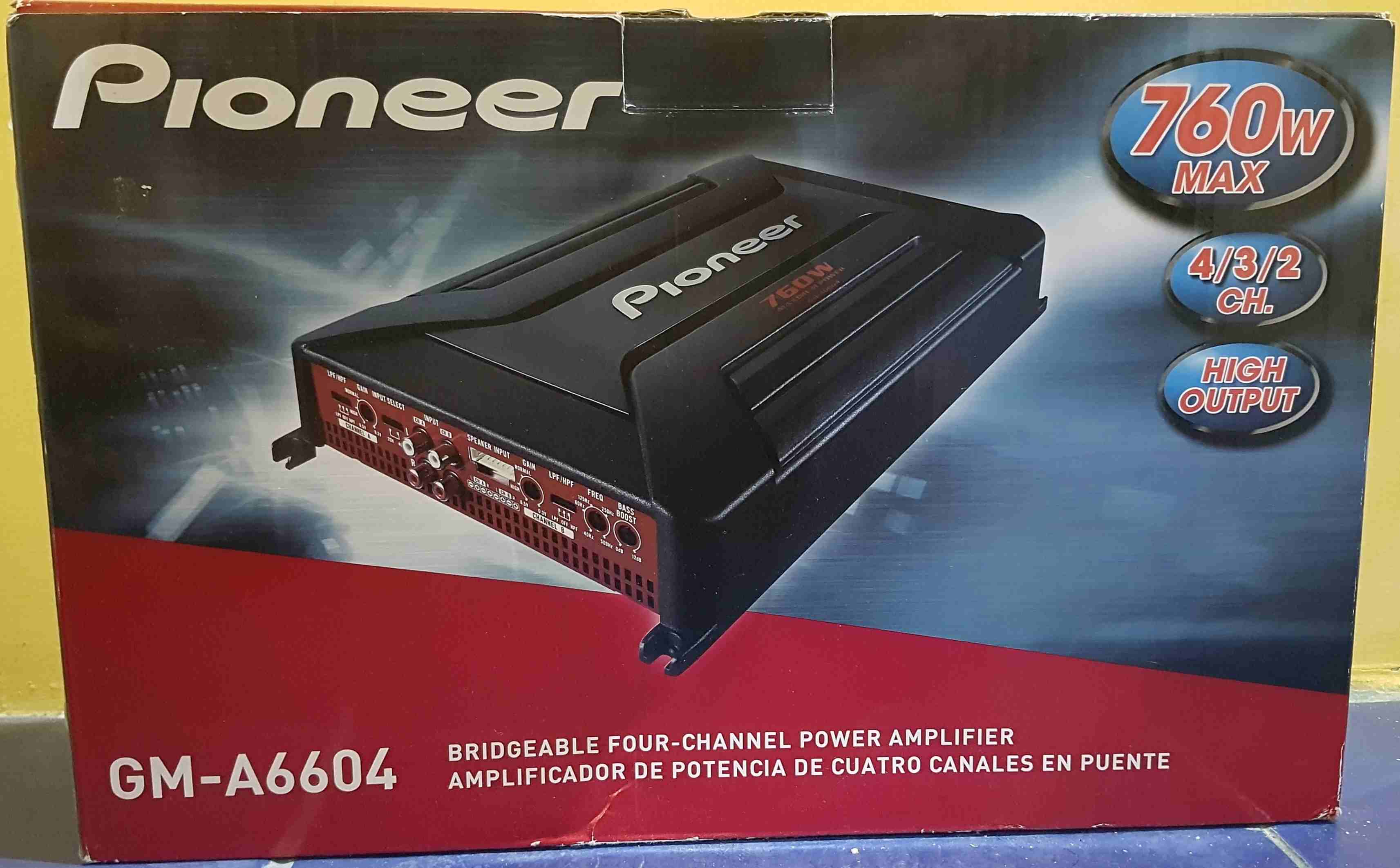 Pioneer Amplifier 760W
لا تنسَ أنك شاهدت هذا الإعلان في عنكبوت
BRAND NEW UN-USED AMPLIFIER AMAZIN...