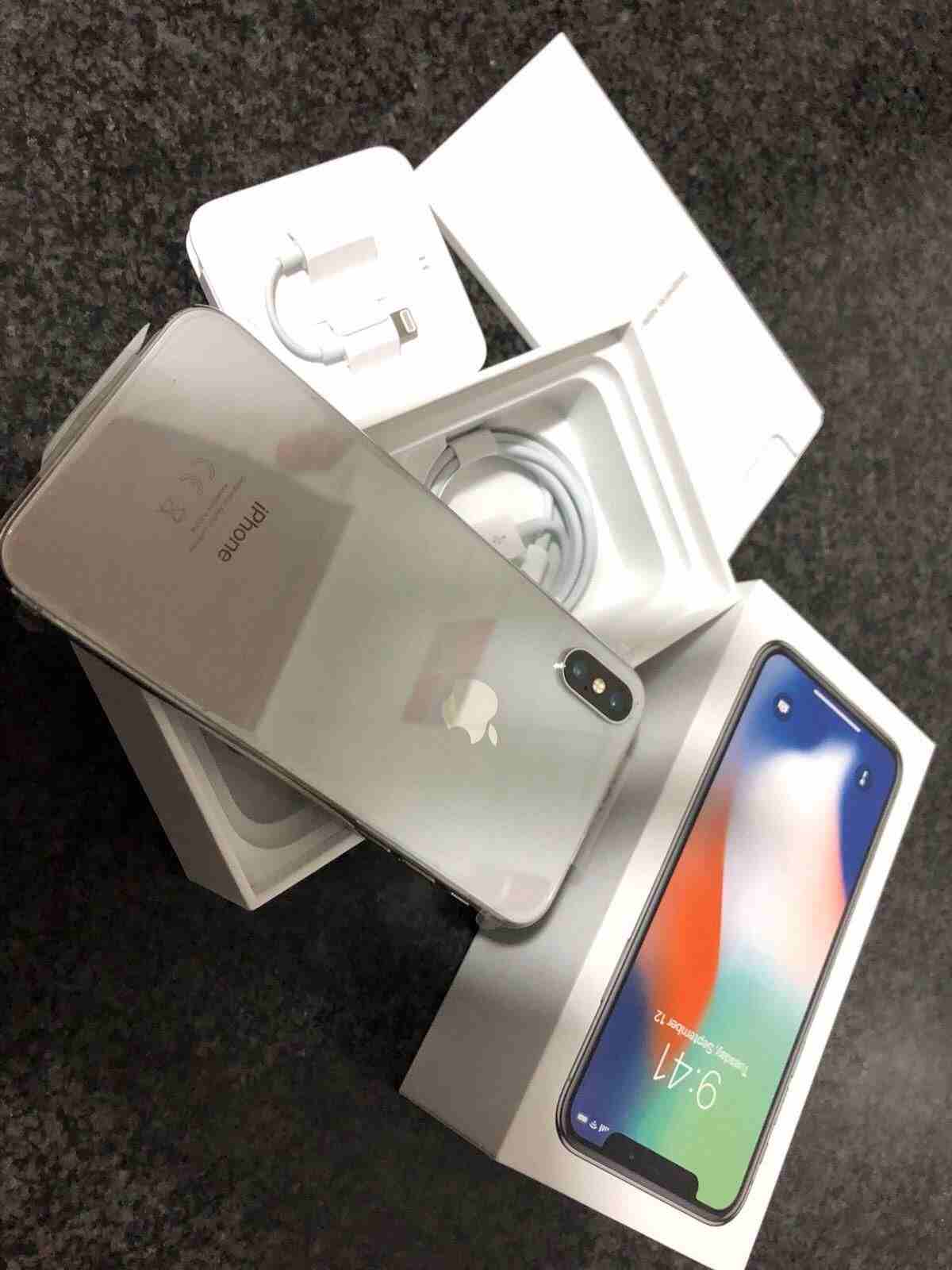 Apple iPhone X FaceTime Face ID S9 plus 256gb
Free shipping
Email---stockprezzo@gmail.com
info - Antonio
Chat/WhatsAppp + 1.7.8.2 8.2.6.0.2.0.3
X 1 unit - Apple iPhone X 64gb + Airpod $ 500...