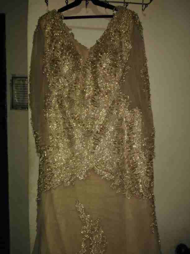 فستان سهره للبيع لبسه واحده بحاله جيده جدا مقاس كبير XXL للإستفسار 0799251590 السعر 100 دينار
