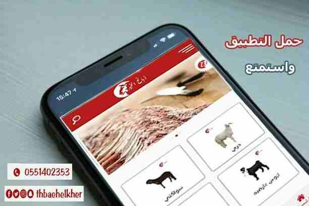للتميز عنوان وعنوان تميزنا ذبائحنا &nbsp;

ذبائح الخير للتميز عنوان وعنوان تميزنا ذبائحنا ونفتخر بشهادة عملائنا * مع إمكانية الذبح والتوصيل للمنازل والمطاعم *وإمكانية التغليف في أطباق *تحت إشراف طبي ل...