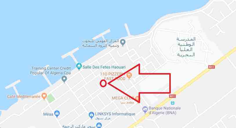 &agrave; louer F3 a proximit&eacute; de toutes les commodit&eacute;s situ&eacute; dans un endroit calme et s&eacute;curis&eacute; avec des bon voisinage pour tout et Pr&egrave;s du boulevard (mer) ,...