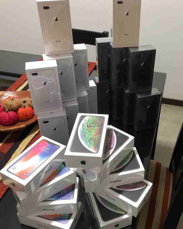 Apple iPhone 8Plus iPhone x iPhone xs iPhone xs max

Apple iPhone 7plus $ 200
Apple iPhone 8 $ 250
Apple iPhone 8plus $ 300
Apple iPhone x $ 400
Apple iPhone xs $ 450
Apple iPhone xs max $ 500

New Or...