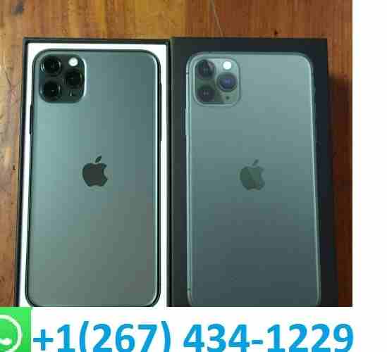 for sell in box me me or add me on my whatsapp number +12674341229
Apple iPhone 11 Pro Max 512GB Unlocked == $850
Apple iPhone 11 Pro Max 256GB Unlocked == $800
Apple iPhone 11 Pro Max 64GB Unlocked...