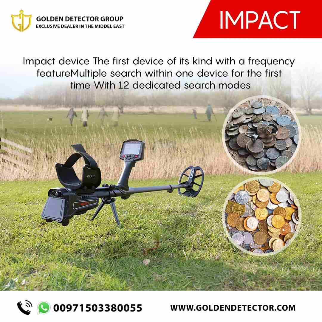 Impact Metal Detector | now from Golden detector company - Abu Dhabi
One of the best metal detector 2020
Uncover deep hidden treasures with the new IMPACT Multi Frequency Metal Detector by Nokta!
The...