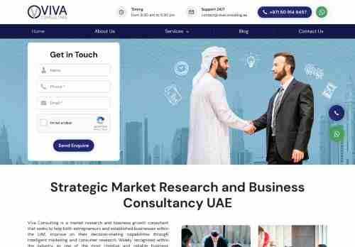 Viva Consulting للاستشارات التجارية
يذهب معظم أصحاب الأعمال إلى مشاريع ضخمة دون تقييم وتخطيط كافيين. بفضل دراسة جدوى Viva Consulting، وهي تقييم مهم لخطة عملك، يمكنك فهم الآثار الاقتصادية والمتطلبات ا...