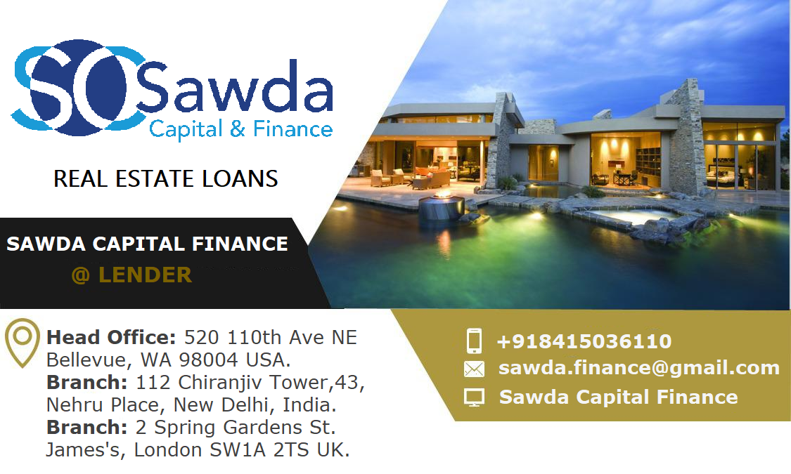 Borrow money here today at 3% interest rate. Sawda Capital Finance offers all kinds of financial services of all sizes ranging from individuals, companies, and traders globally./Our services are 100%...